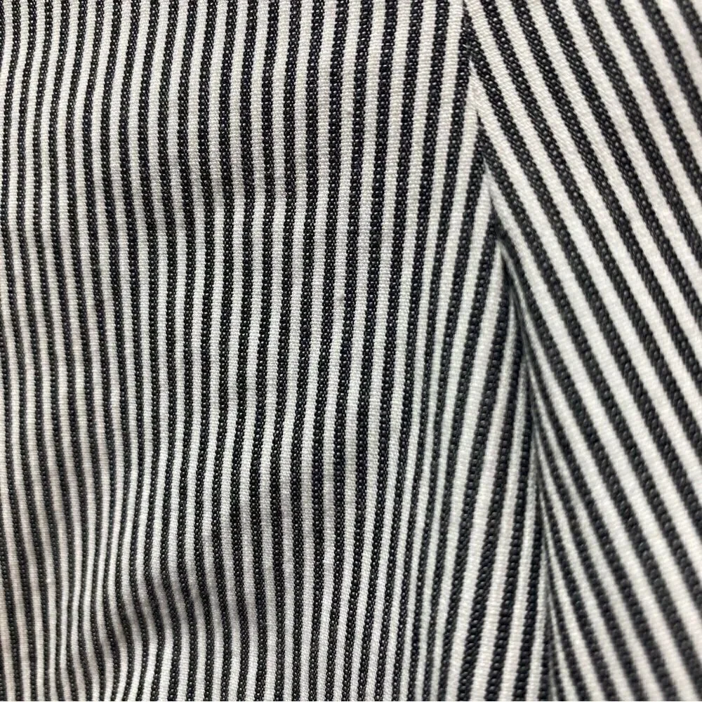 Lauren Active Ralph Lauren Dark Blue and White Striped Bermuda Shorts Size 12